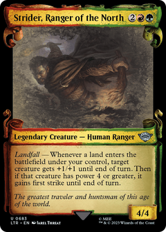 Strider, Ranger of the North (0683) (Showcase) - Silver Foil