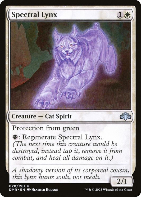 Spectral Lynx - Foil