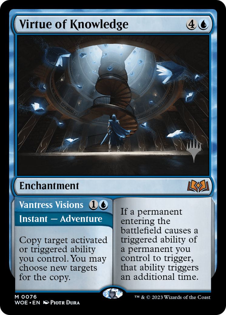 Virtue of Knowledge // Vantress Visions (0076) (Promo Pack) - Foil