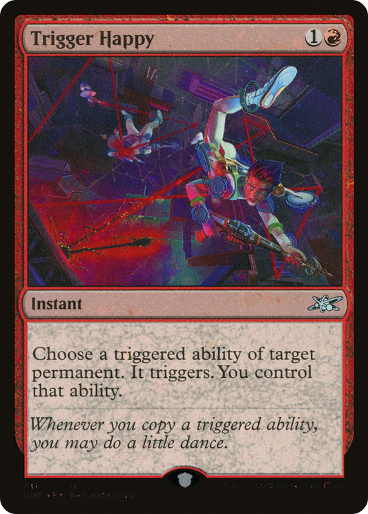 Trigger Happy (411) - Galaxy Foil