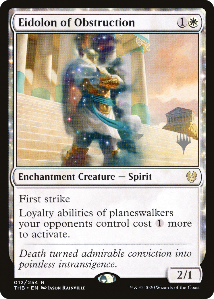 Eidolon of Obstruction (012) (Promo Pack) - Foil