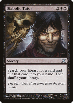Diabolic Tutor - Foil