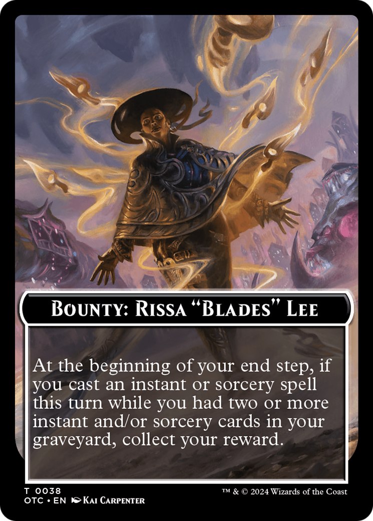 Bounty: Rissa "Blades" Lee (0038) (TOTC)