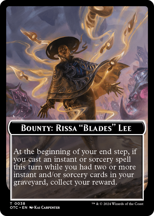 Bounty: Rissa "Blades" Lee (0038) (TOTC)