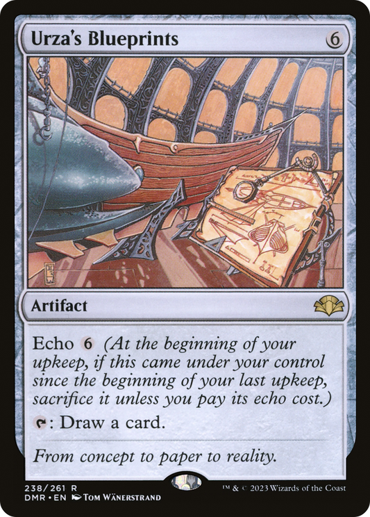 Urza's Blueprints - Foil