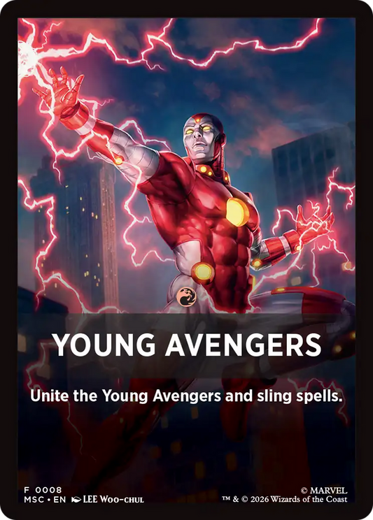 Young Avengers (0008) (Theme Card) (FMSC)
