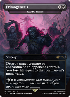Primogenesis [Feed the Swarm] (7001) (Borderless) - Foil