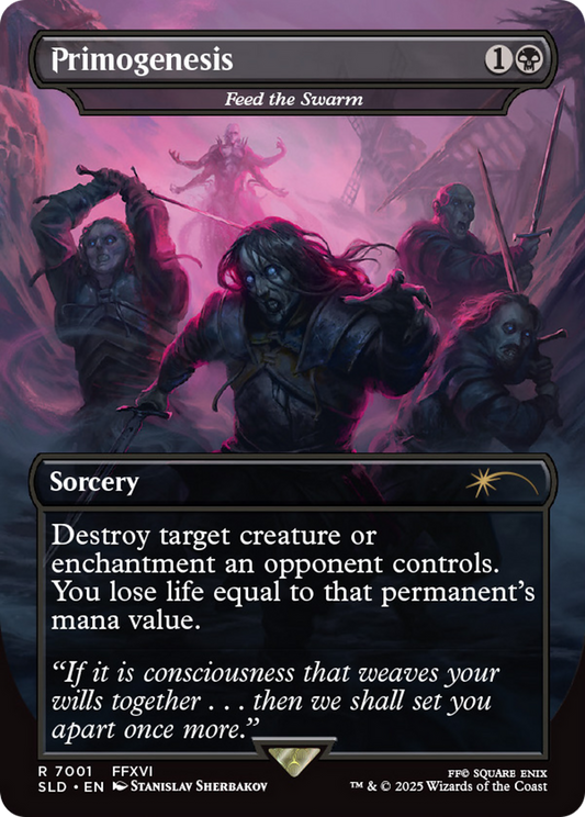 Primogenesis [Feed the Swarm] (7001) (Borderless) - Foil