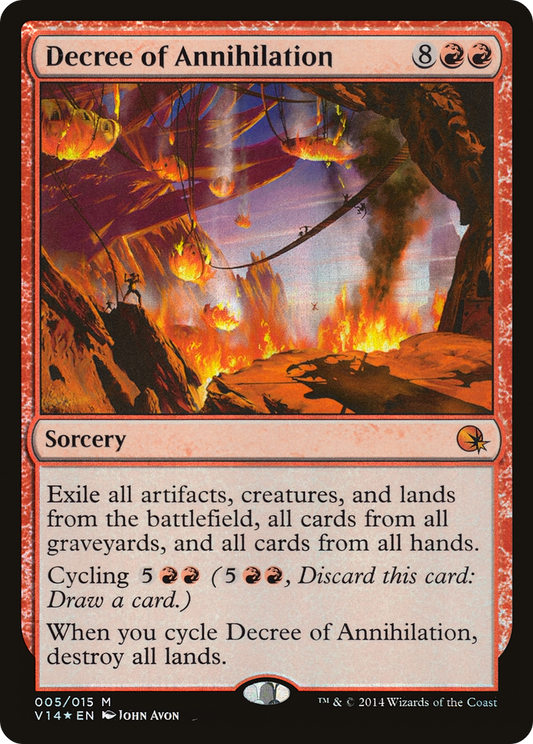 Decree of Annihilation - Foil