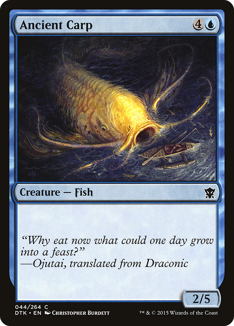 Ancient Carp - Foil
