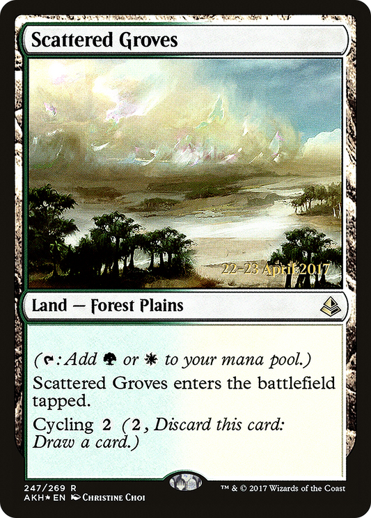 Scattered Groves (247) (Prerelease) - Foil