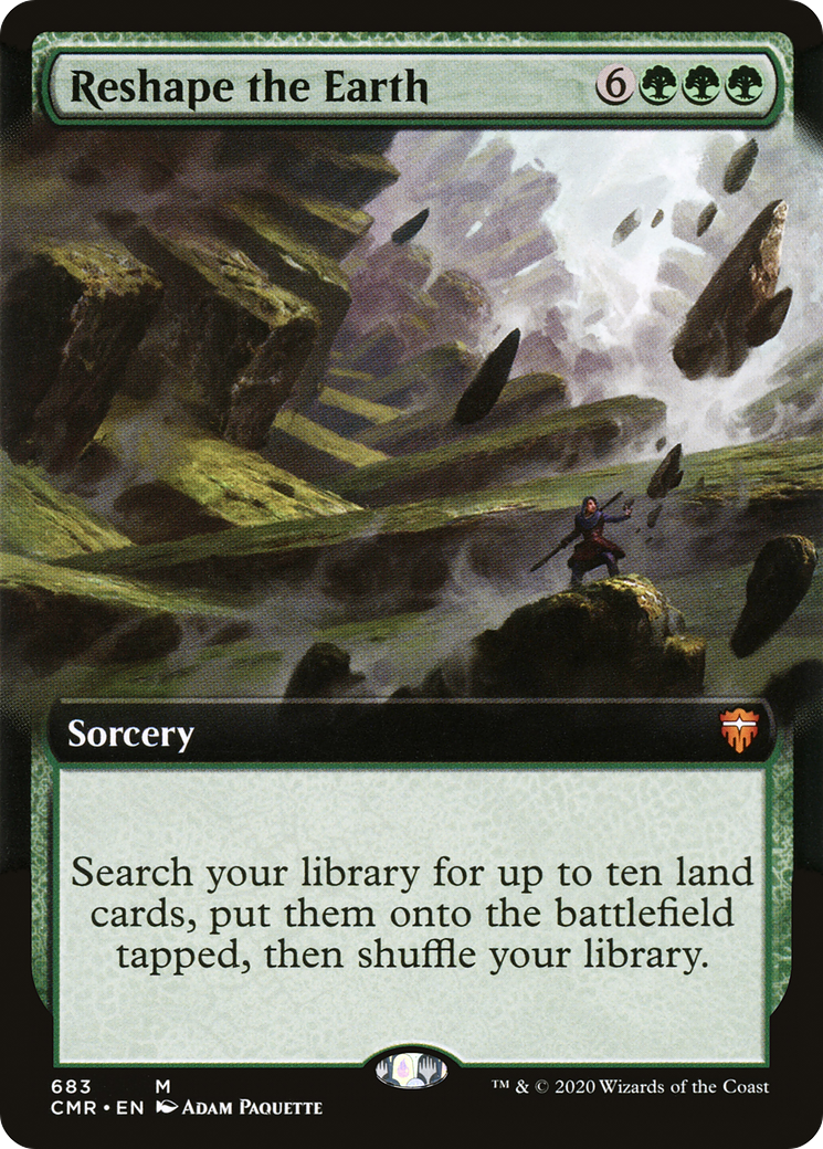 Reshape the Earth (683) (Extended Art)