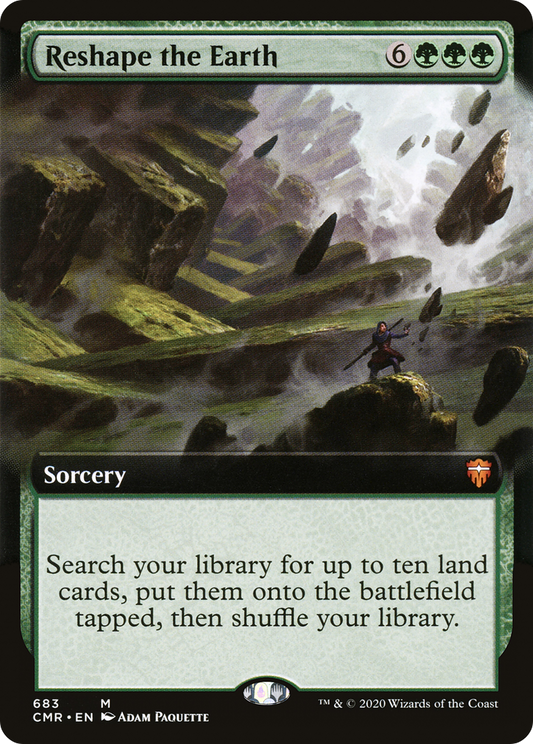 Reshape the Earth (683) (Extended Art)