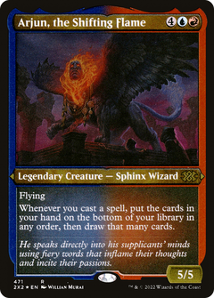 Arjun, the Shifting Flame - Foil Etched