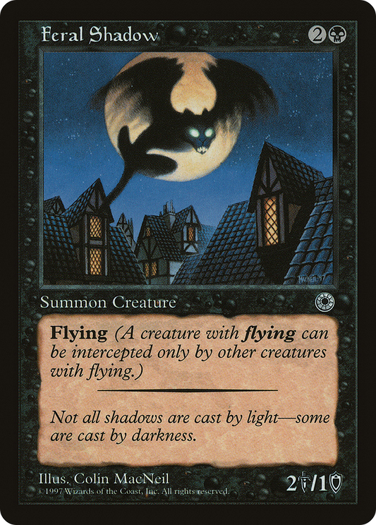 Feral Shadow (With Reminder Text)