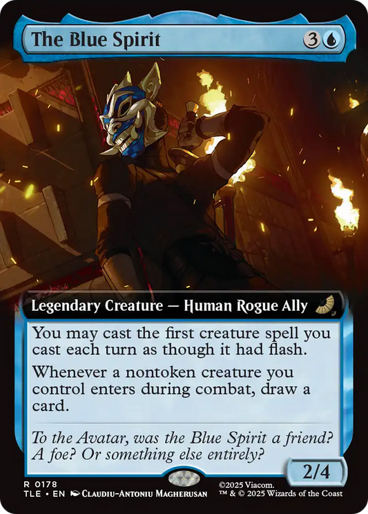 The Blue Spirit (0178) (Extended Art) - Foil tle