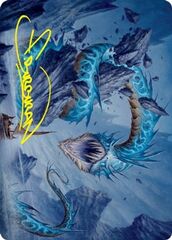 Biolume Serpent (20/81) Art Card (AVOW) - Gold-Stamped Signature