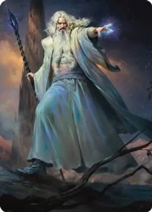 Saruman of Many Colors (20/81) Art Card