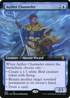 Aether Channeler (392) (Extended Art) - Foil