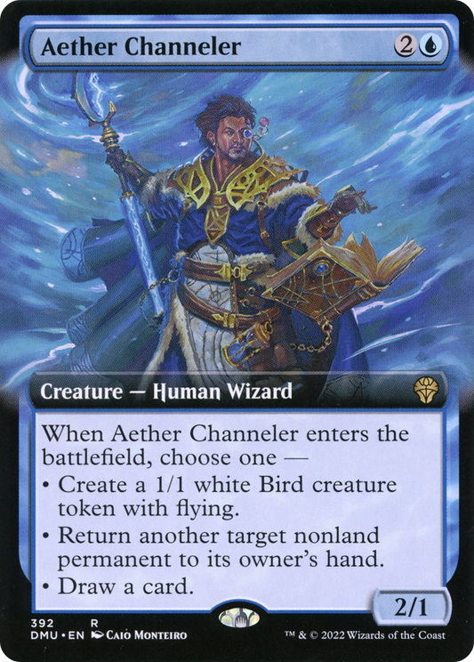 Aether Channeler (392) (Extended Art) - Foil