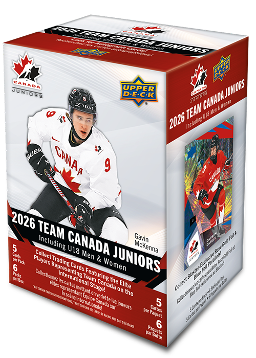 2026 Upper Deck Team Canada Juniors Hockey Blaster
