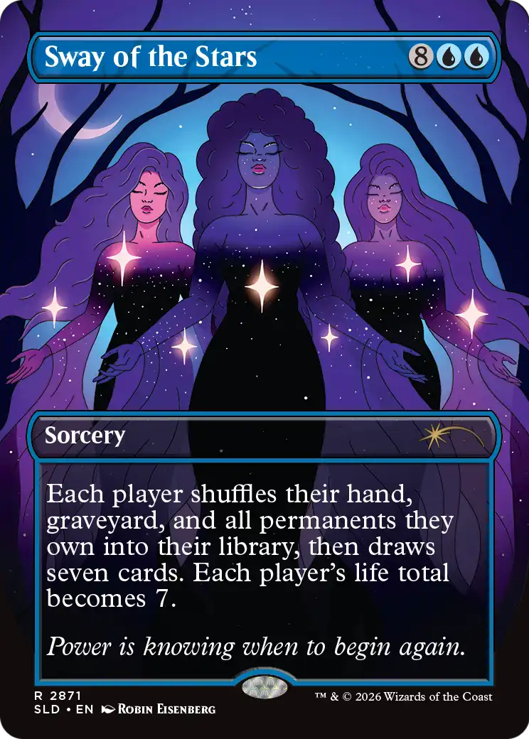 Sway of the Stars (2871) (Borderless) (SLD) - Foil
