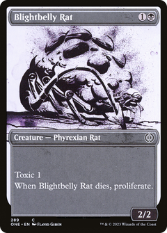 Blightbelly Rat (289) (Showcase) - Foil