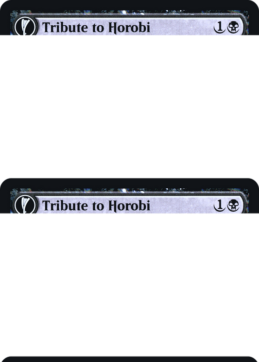 Tribute to Horobi // Echo of Death's Wail (124) (Prerelease) (PNEO) - Foil