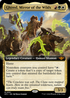 Ghired, Mirror of the Wilds (0351) (Extended Art)