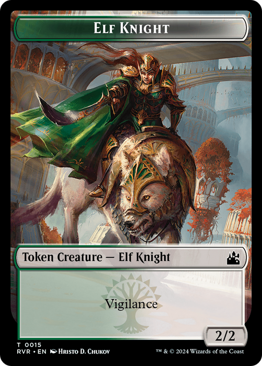 Elf Knight Token (0015)