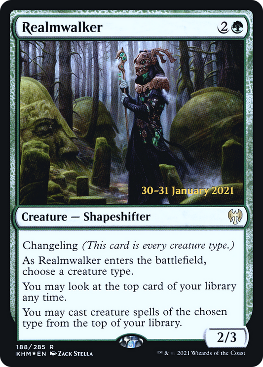 Realmwalker (188) (Prerelease) - Foil