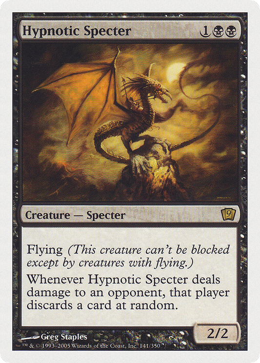 Hypnotic Specter (9th Edition) (Oversized) (Box Topper Promo) (O9TH)