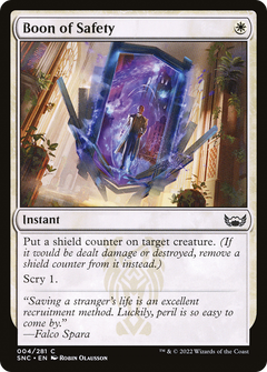 Boon of Safety - Foil