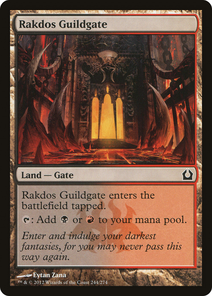 Rakdos Guildgate - Foil
