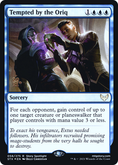 Tempted by the Oriq (058) (Prerelease) - Foil