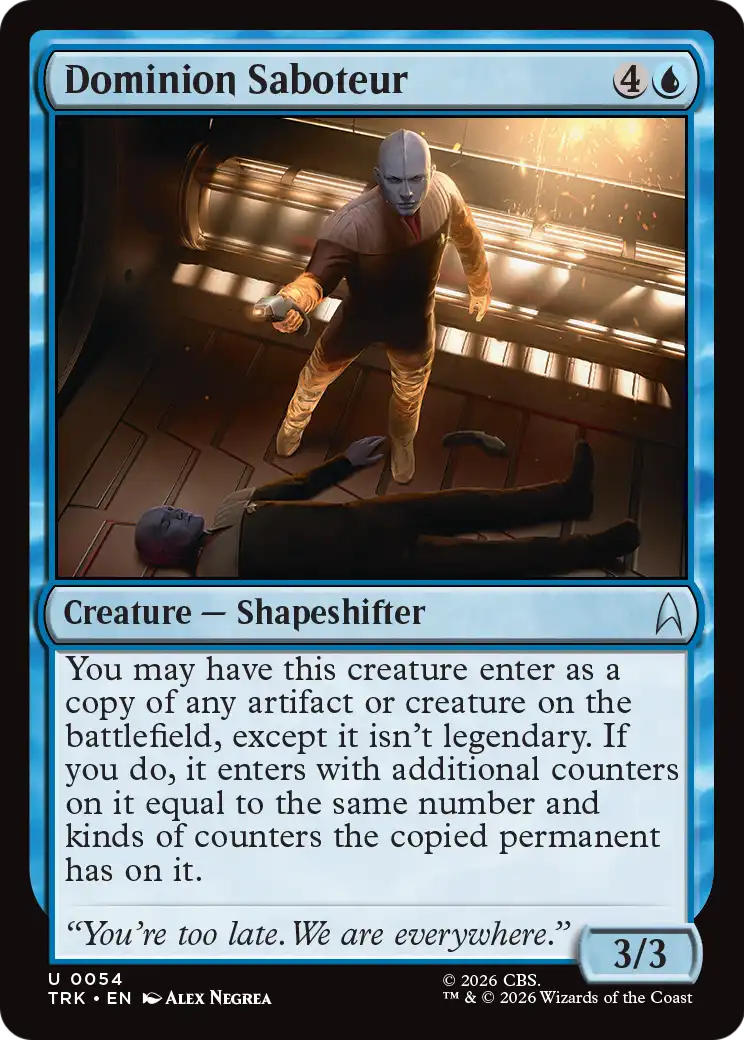 Dominion Saboteur (TRK)