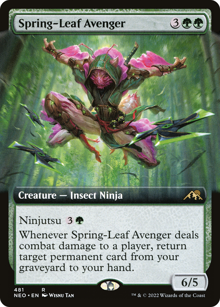 Spring-Leaf Avenger (481) (Extended Art) - Foil