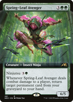 Spring-Leaf Avenger (481) (Extended Art) - Foil