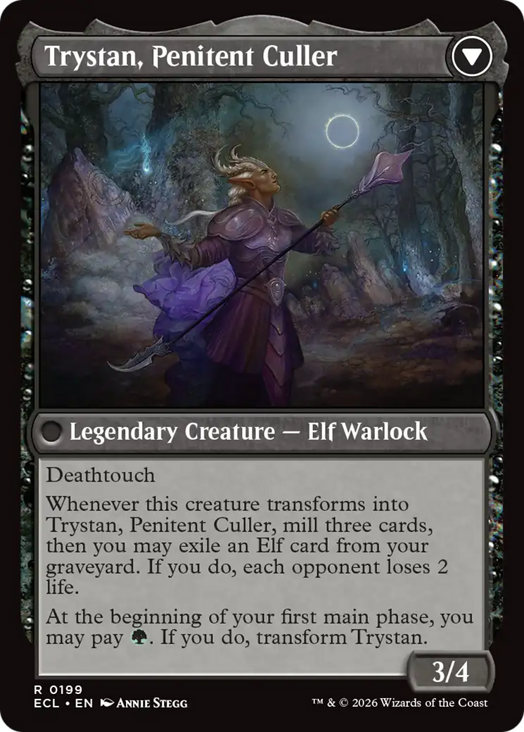 Trystan, Callous Cultivator // Trystan, Penitent Culler (0199) (ECL) - Foil
