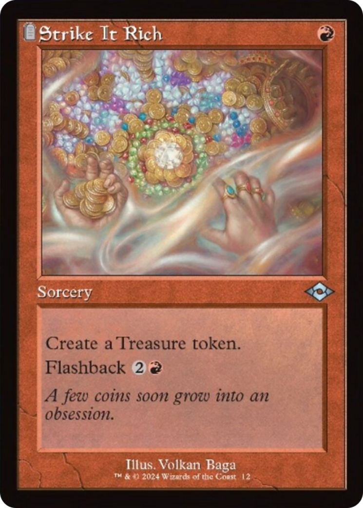 Strike It Rich (012) (Retro Frame) - Foil