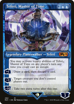 Teferi, Master of Time (292) (Showcase) - Foil