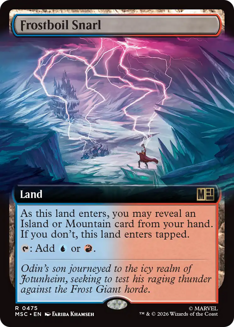 Frostboil Snarl (0475) (Extended Art) (MSC)