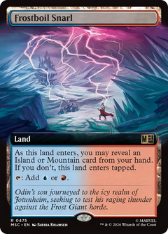 Frostboil Snarl (0475) (Extended Art) (MSC)
