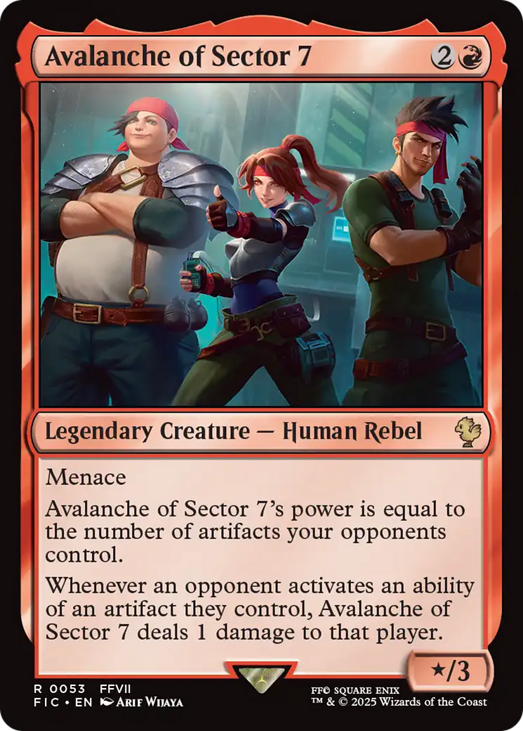 Avalanche of Sector 7 - Surge Foil