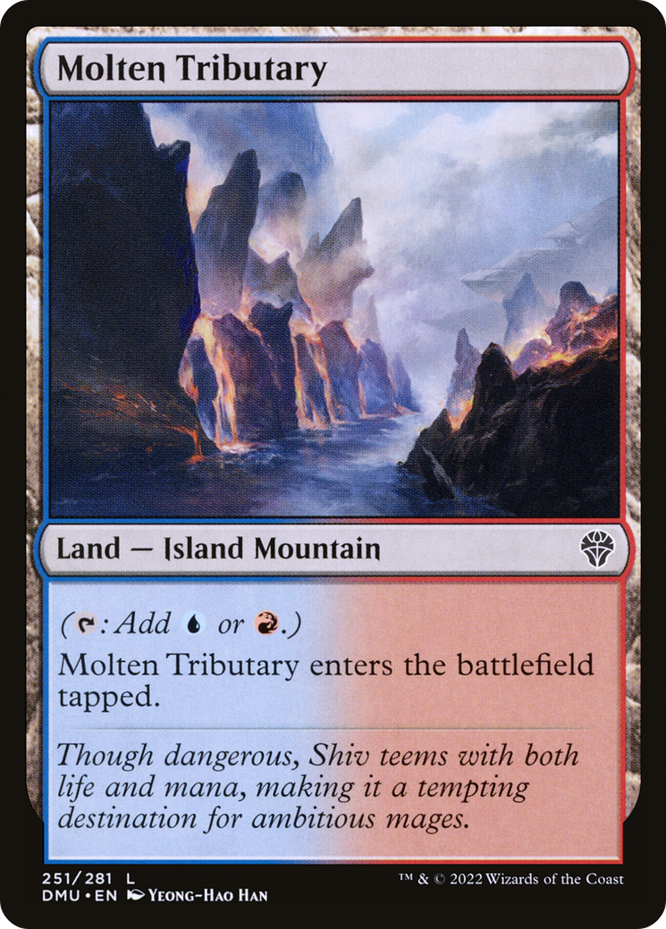 Molten Tributary - Foil