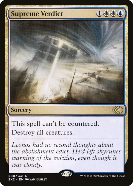 Supreme Verdict - Foil
