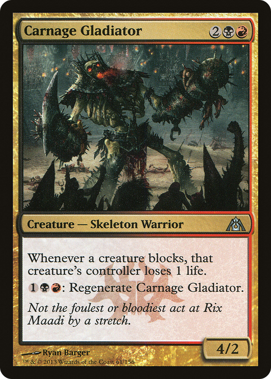 Carnage Gladiator - Foil