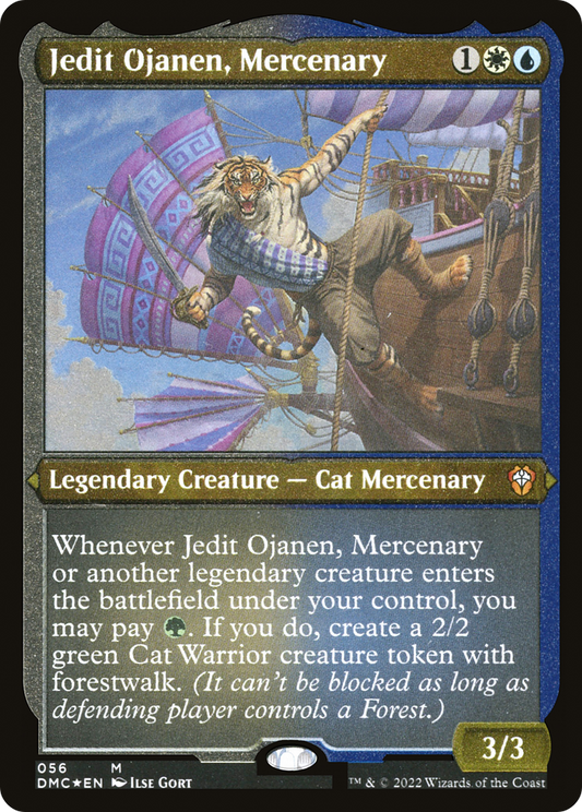 Jedit Ojanen, Mercenary (056) - Foil Etched