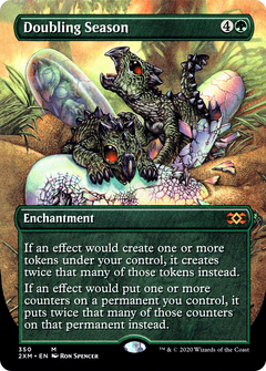 Doubling Season (350) (Borderless) - Foil