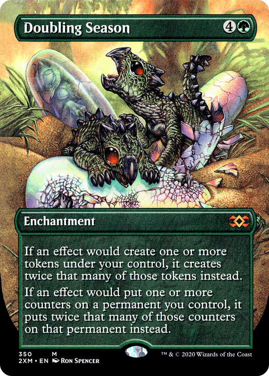 Doubling Season (350) (Borderless) - Foil